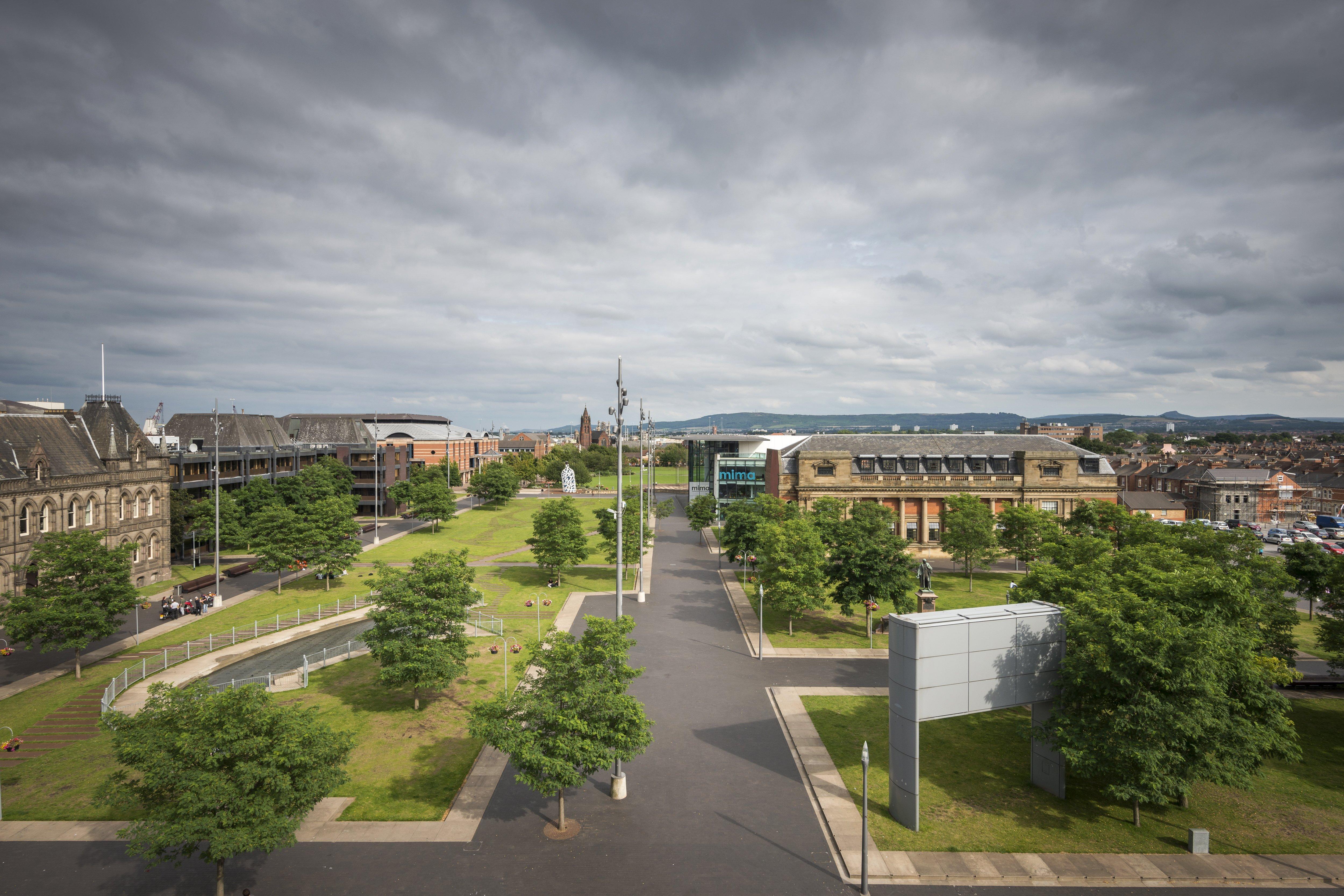 Holiday Inn Express Middlesbrough - Centre Square By Ihg Exteriör bild